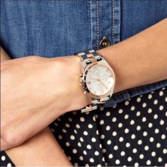 Marc Jacobs watch rose gold and silver - Picture 2 of 11